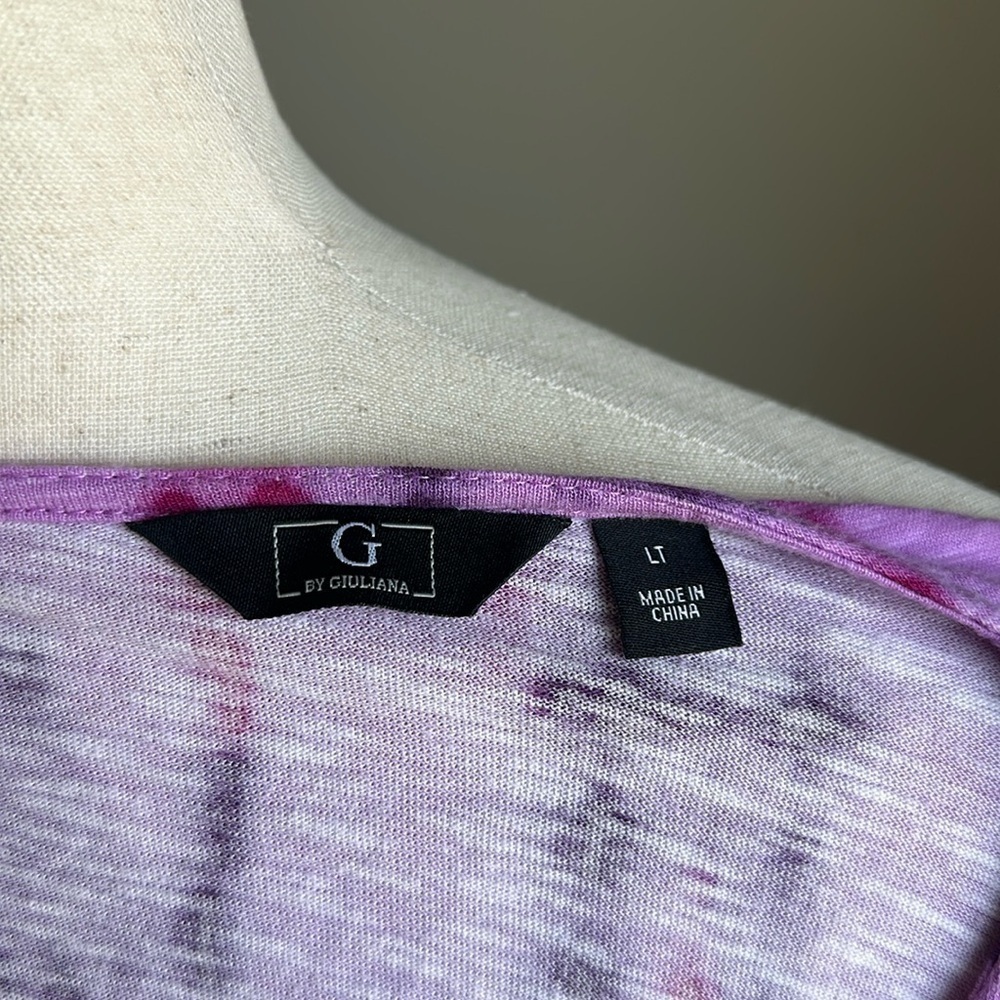 G by Giuliana Purple Every Day Every Way Dress Size Large Tall - Picture 15 of 17